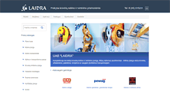 Desktop Screenshot of laidra.lt